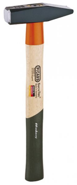 Schlosserhammer mit Stielschutzhülse