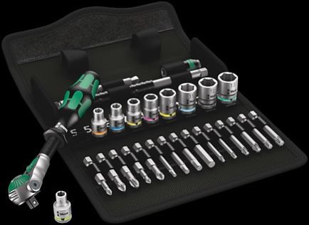 Zyklop Speed-Knarrensatz, 1/4"-Antrieb, metrisch