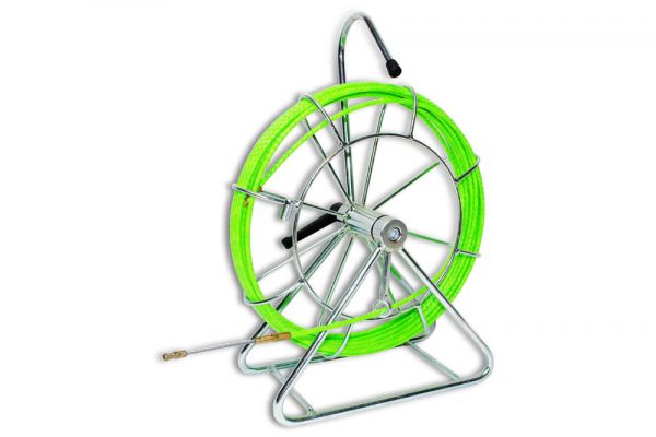 Einzugsband Polyester mit Haspel 5.8mm_60m