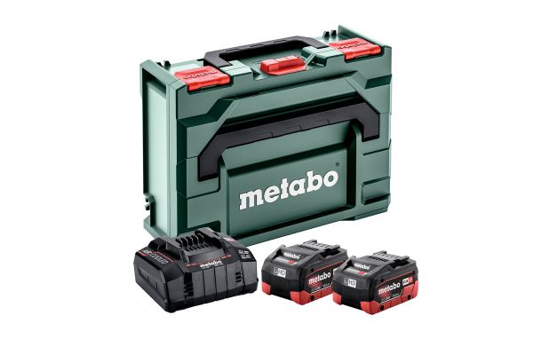 18-Volt-BASIS-SET 2X LIHD 10AH + ASC 145 + METABOX