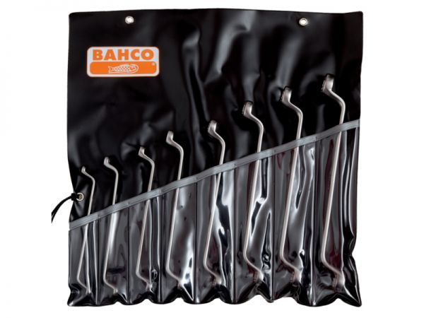 Doppelringschlüssel-Satz, tiefgekröpft - 8tlg. - metrisch