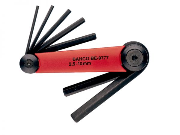 Sechskant-Winkelschraubendreher-Satz - 2.5-10mm - Metrisch