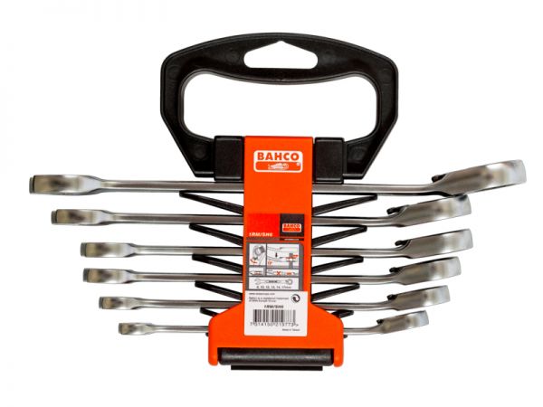 Knarren-Schraubenschlüssel - 6tlg.- metrisch