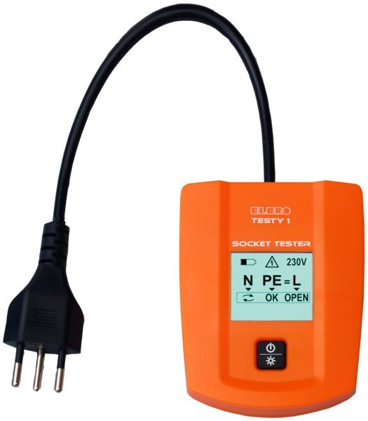 Steckdosenprüfgerät