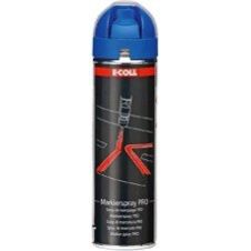 Markierspray mit Bodenmarkierdüse - blau fluoreszierend